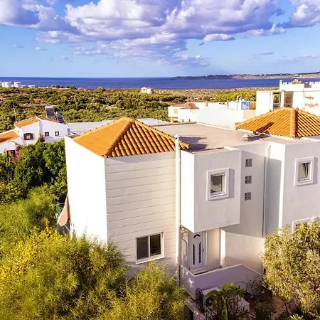 Wonderful Villa In Chania With Private Pool, Panoramic Sea Views & Spacious Interiors Agios Onoufrios Exterior photo